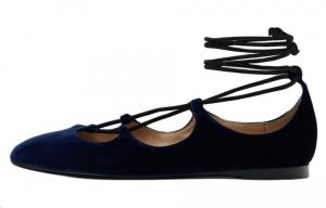 ZARA Повседневные однотонные туфли женские темно-синие