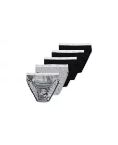 Женские хлопковые трусы-слипы 5 шт. French Cut 1744 Jockey, мультиколор