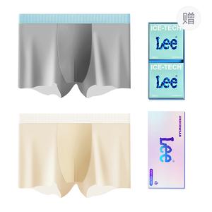 Классические 101 трусы мужские подарочный набор из 2 полосок Lee, серый