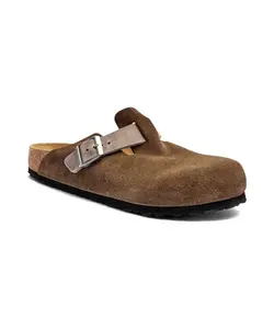Кожаные сандалии-мюли Boston Leve/Leoi Regular fit Birkenstock, коричневый