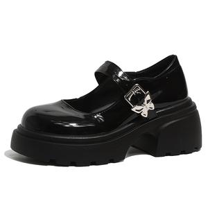 Komanic Туфли Platform Mary Jane Shoes Women's Black