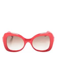 Солнцезащитные очки Isabel в массивной оправе Lapima, красный