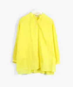 Блузка с вышитыми рукавами, 100% хлопок Studio Picone, цвет Yellow(040)