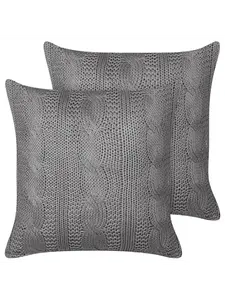 Декоративная подушка Beliani 2er Set Deko CONSTYLIS, серый