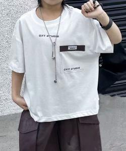 Футболка с принтом Aimoha Kids, цвет White