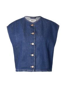 ONLY Жилет 'ONLSADIE' в синем дениме