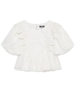 Топ Truce Allover Embroidered Mesh