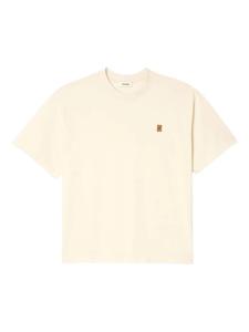 Футболка из хлопка с логотипом SANDRO, нейтральный