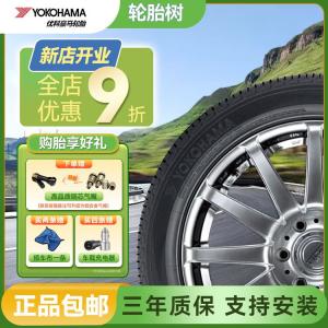 Yokohama Шины 255/45R19 AE61 100V Ford/Escort комфортные тихие топливосберегающие износостойкие