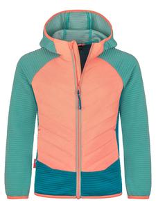 Trollkids Гибридная флисовая куртка «Сирдал» светло-голубого/розового цвета