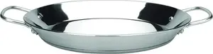 Сковорода для паэльи из нержавеющей стали - на 9 человек - 40 см - индукционные и керамические плиты Markenlos
