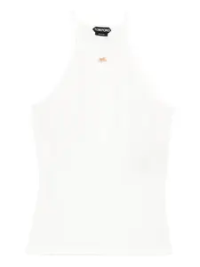 Топ с вырезом-ключhole Tom Ford, белый