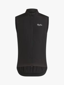 Легкий компактный жилет Core Rapha, черно-белый