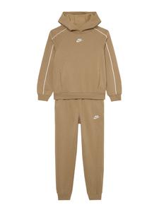 Nike Sportswear Спортивный костюм 'CLUB FLC' в темно-бежевом цвете