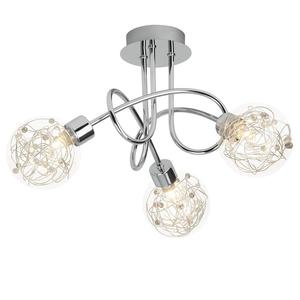 Потолочный светильник Brilliant Joya III, прозрачное стекло / железо - 3 лампы