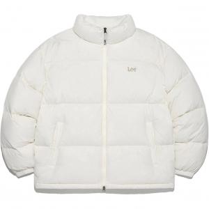 Пуховик унисекс Lee, айвори