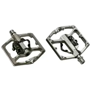 Педали P2r Flatman 70 SPD, серебряный