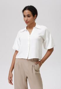 Блузка на пуговицах Anna Field, кремовый