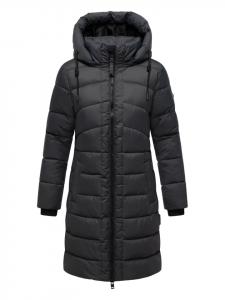 Стеганое пальто Kaltnäschen 16 антрацитового цвета Marikoo