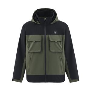 CAT Куртка мужская зеленая
