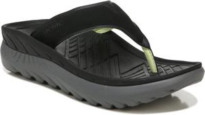 Сандалии Vionic All Gender Blissful Restore для восстановления - поддерживающие шлепанцы с тремя зонами комфорта и ортопедической стелькой, с поддержкой свода стопы, восстановительные сандалии для женщин и мужчин, черный/угольный