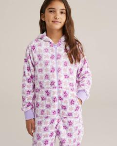 WE Fashion Пижама в фиолетовом, светло-фиолетовом