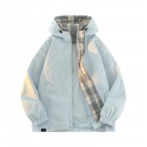 Куртка Unisex Hooded Moderate NEVER RULE, moonсветло-синий