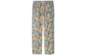 Мужские повседневные брюки Funhoggers, умеренно прямого кроя Patagonia, синий print/lagb