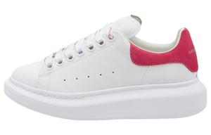 Оверсайз Кроссовки 'White Rose Pink' Женские Alexander McQueen, Белый Розовый