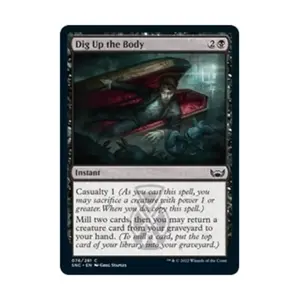 CCG Выкопайте тело (С), MTG - Streets of New Capenna