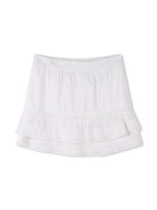 Zadig & Voltaire Kids многослойная юбка, белый