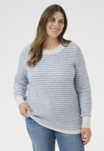 Джемпер Kaffe Curve ELIONA, Light Greym Windward Structure/Blue