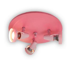 Потолочный светильник 35x35x15 см, розовый