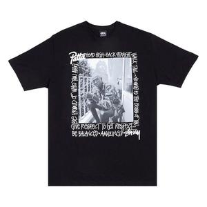Футболка Stussy x Patta Respect Tee, Black