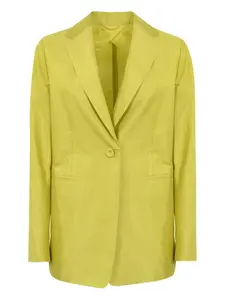 Однобортный пиджак Studio MAX MARA, зеленый