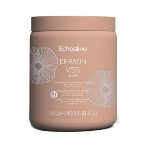 Восстанавливающая маска для волос, 1000 мл Echosline Keratin veg