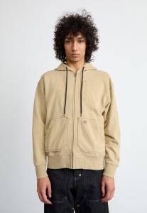 Толстовка Dickies FRENCHTERRY FULL ZIP HOODIE, Desert Sand/Beige