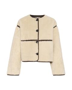 SOAKED IN LUXURY Межсезонная куртка 'Isola' в бежевом цвете