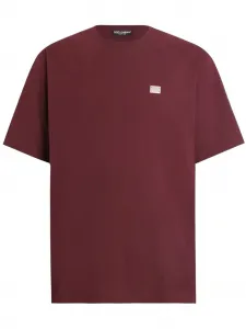 Футболка с логотипом DOLCE & GABBANA, красный