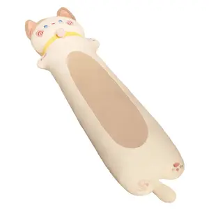 Котовник, плюшевая кукла Hug Cat высотой 70см/110см/130см Abay, Milk Coffee Bell Cat