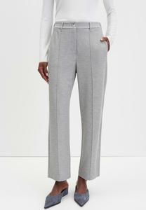 Брюки someday. SLIM TAPERED MID RISE, Hazy Fog Melange/Grey