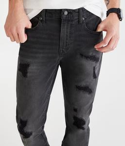 Джинсы скинни премиум-класса Aeropostale с технологией Lycraar Freef!Tar, цвет Black Wash