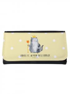 Кошелек Mr. & Mrs. Panda, желтый пастельный