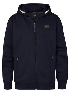 Petrol Industries Толстовка с молнией 'Kino' в цвете Marine Blue