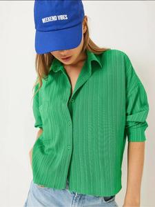 Блуза Bianco Lucci, зеленый