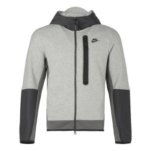 Куртка Nike Sportswear Tech Fleece Zip-up Gray, серый