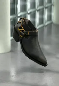 Ботинки maisy с карабином для ковбоя/байкера Allsaints, Brown