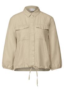 Блуза STREET ONE, бежевый