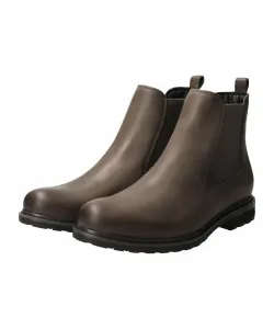 Ботильоны из натуральной кожи с боковыми вставками