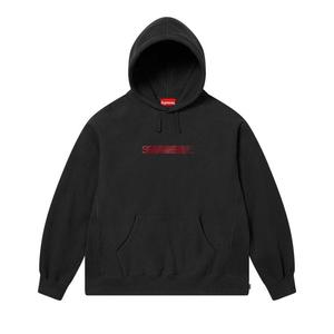 Толстовка Supreme Swarovski Motion Logo Hooded Sweatshirt, Black
